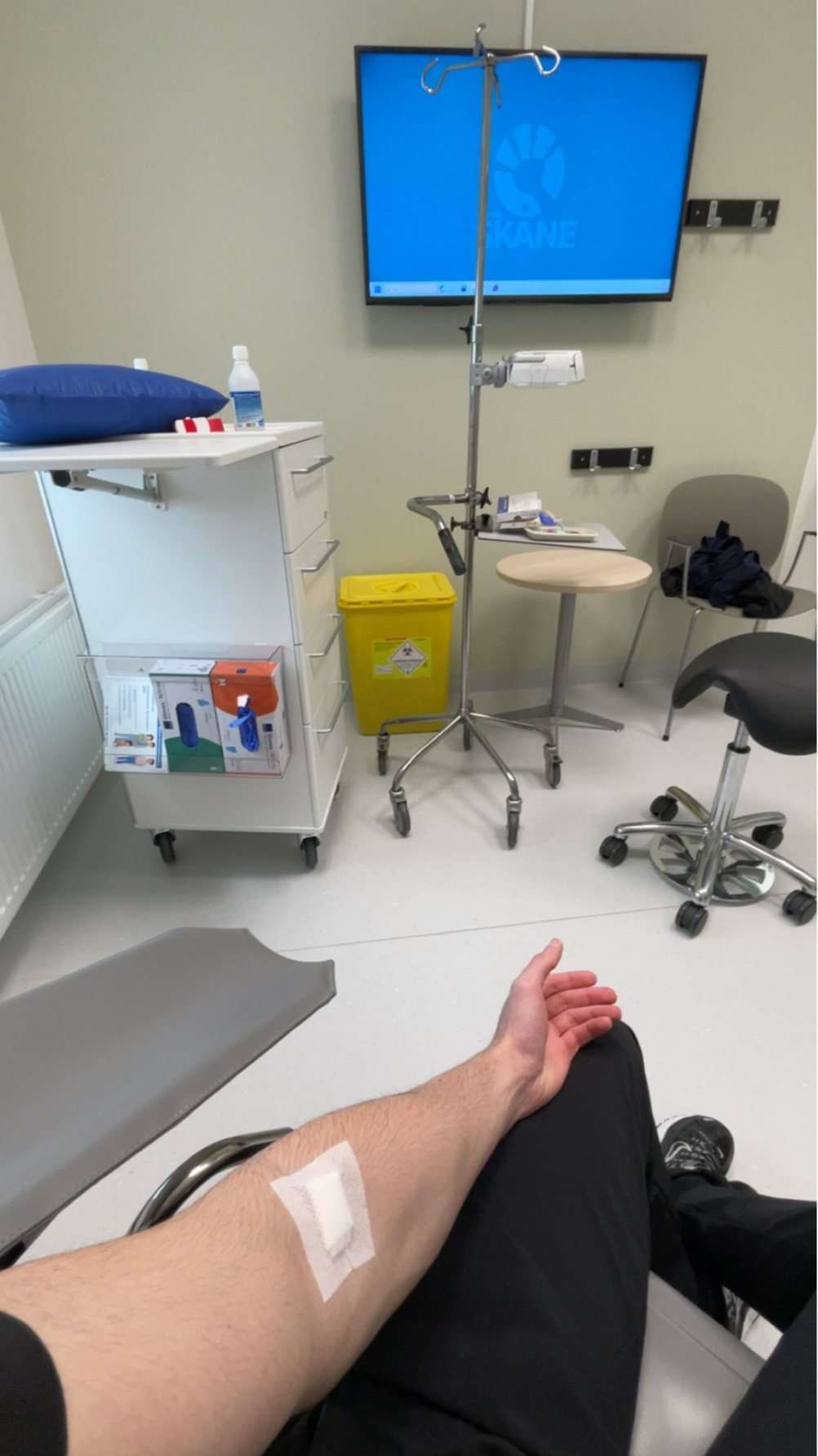 Hospital — weekly infusion