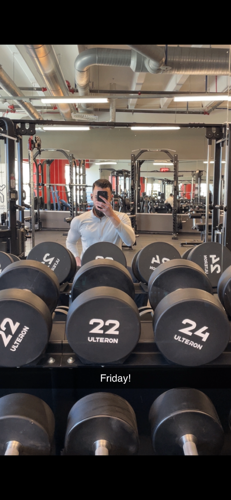 Back in the gym
